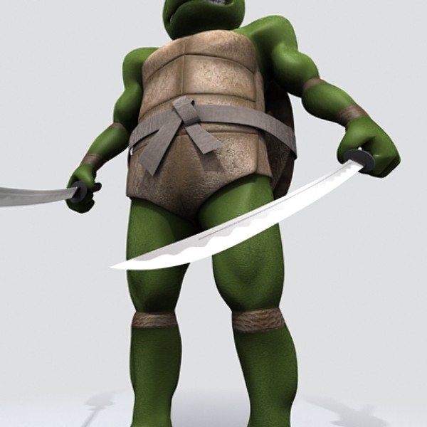 turtle ninja 3d max - Turtle ninja.zip by Batkhaan